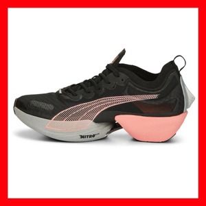 Puma Fast-R NITRO Elite Carbon Shoes 376900-01 Black Pink Women's Size 8
